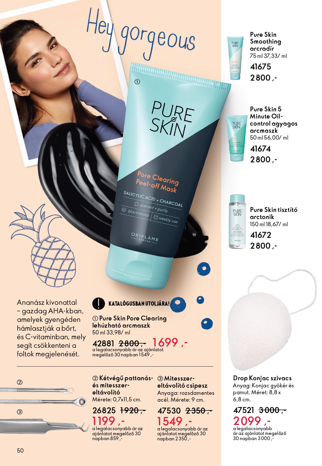 oriflame - Oriflame akciós újság, érvényes 2026.03.25. - 2026.04.14. - page: 50
