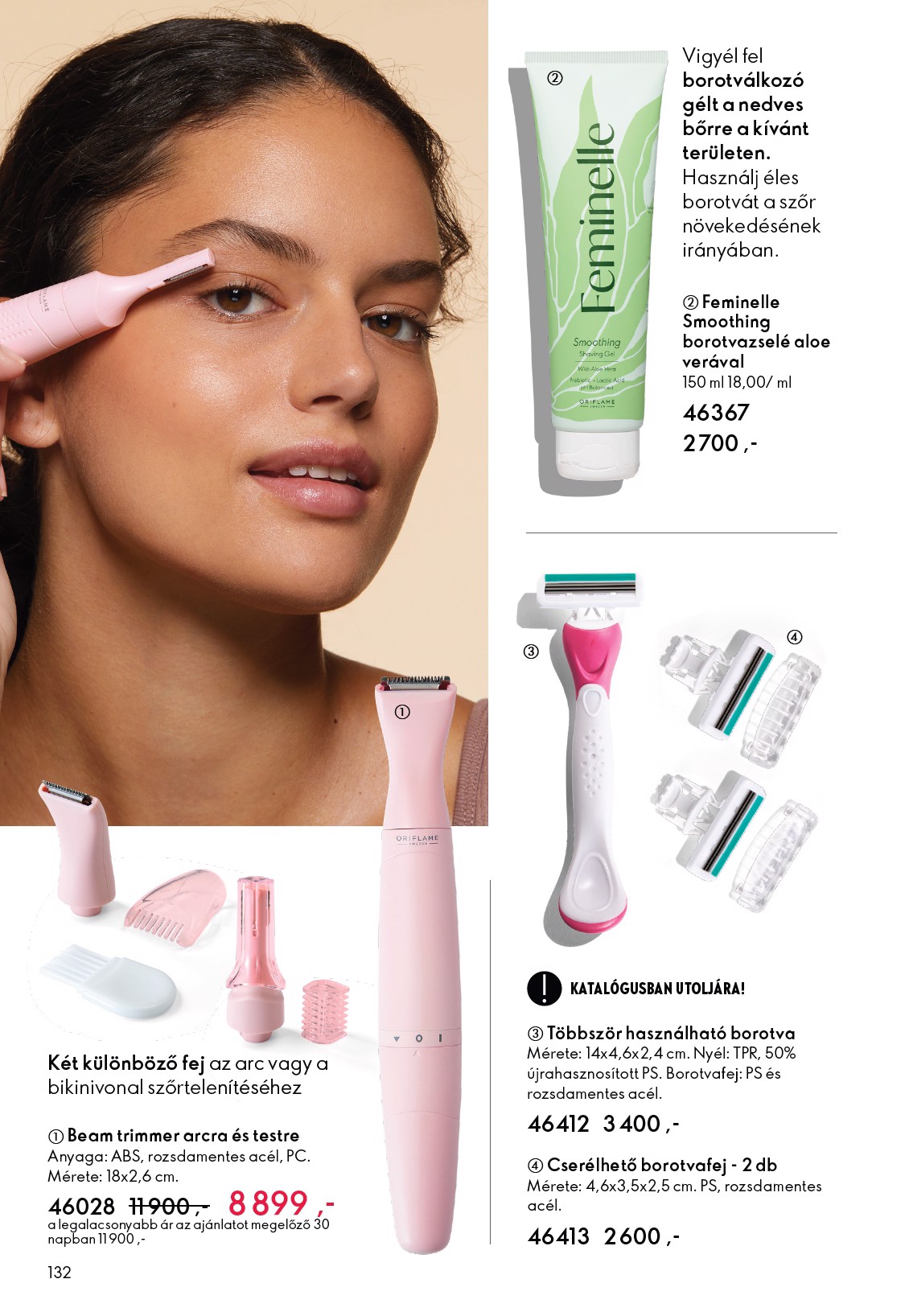 oriflame - Oriflame akciós újság, érvényes 2026.03.25. - 2026.04.14. - page: 132