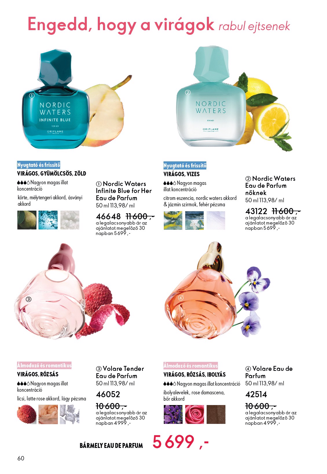 oriflame - Oriflame akciós újság, érvényes 2026.03.25. - 2026.04.14. - page: 60