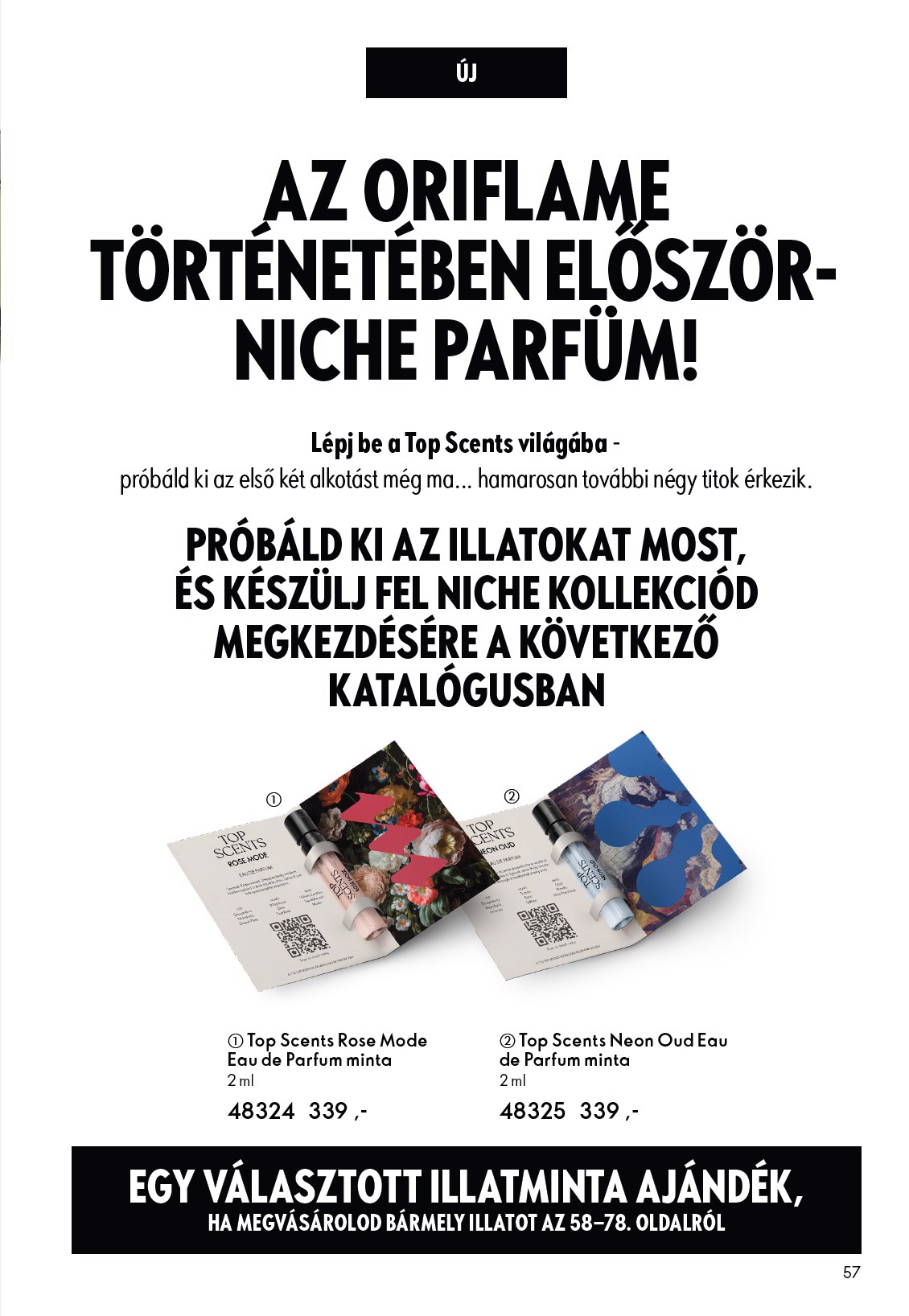oriflame - Oriflame akciós újság, érvényes 2026.03.25. - 2026.04.14. - page: 57