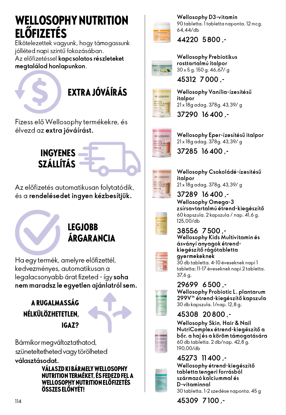 oriflame - Oriflame akciós újság, érvényes 2026.03.25. - 2026.04.14. - page: 114