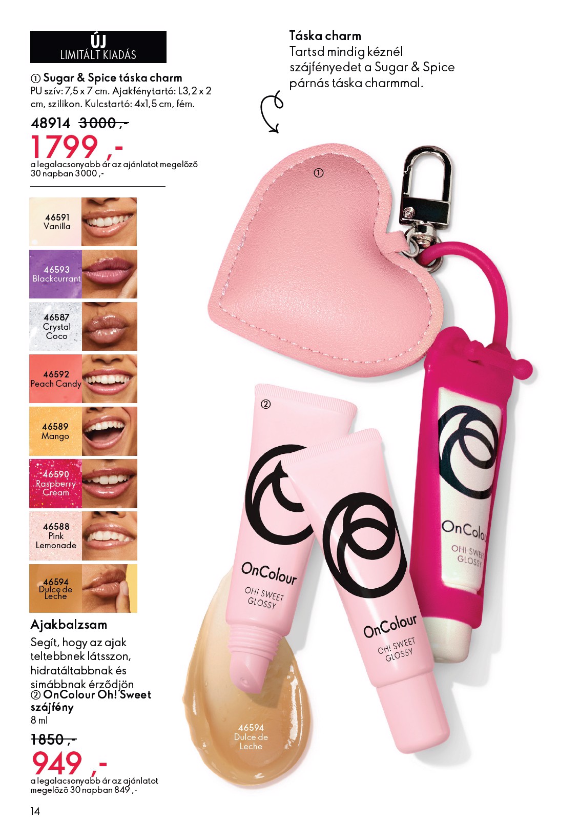 oriflame - Oriflame akciós újság, érvényes 2026.03.25. - 2026.04.14. - page: 14