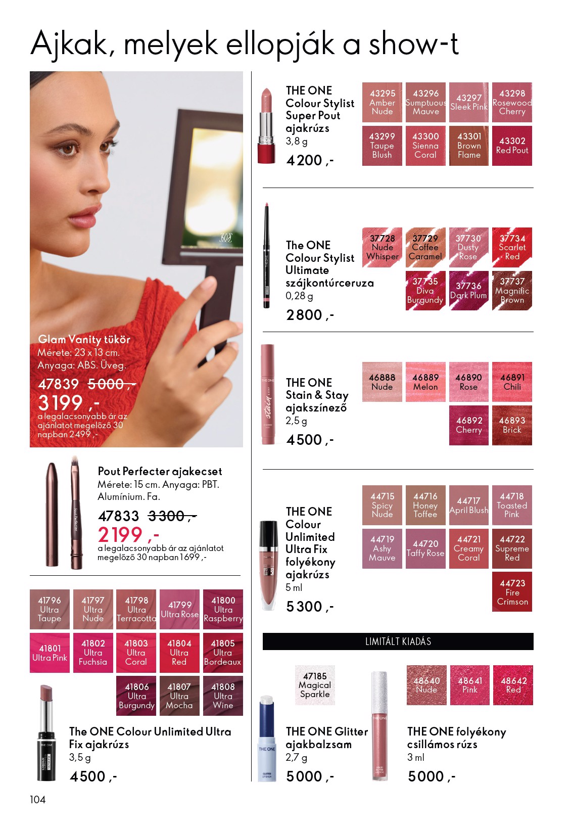 oriflame - Oriflame akciós újság, érvényes 2026.03.25. - 2026.04.14. - page: 104