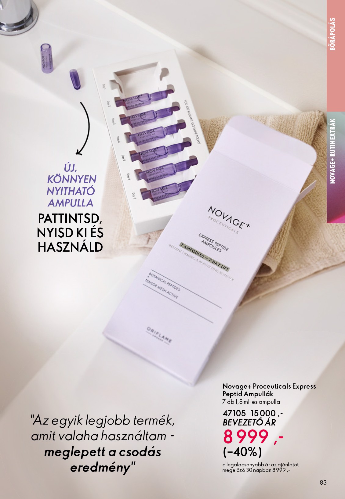 oriflame - Aktuális Oriflame szórólap érvényes szerdától 2026.04.15.-től keddtől 2026.05.05.-ig - page: 83
