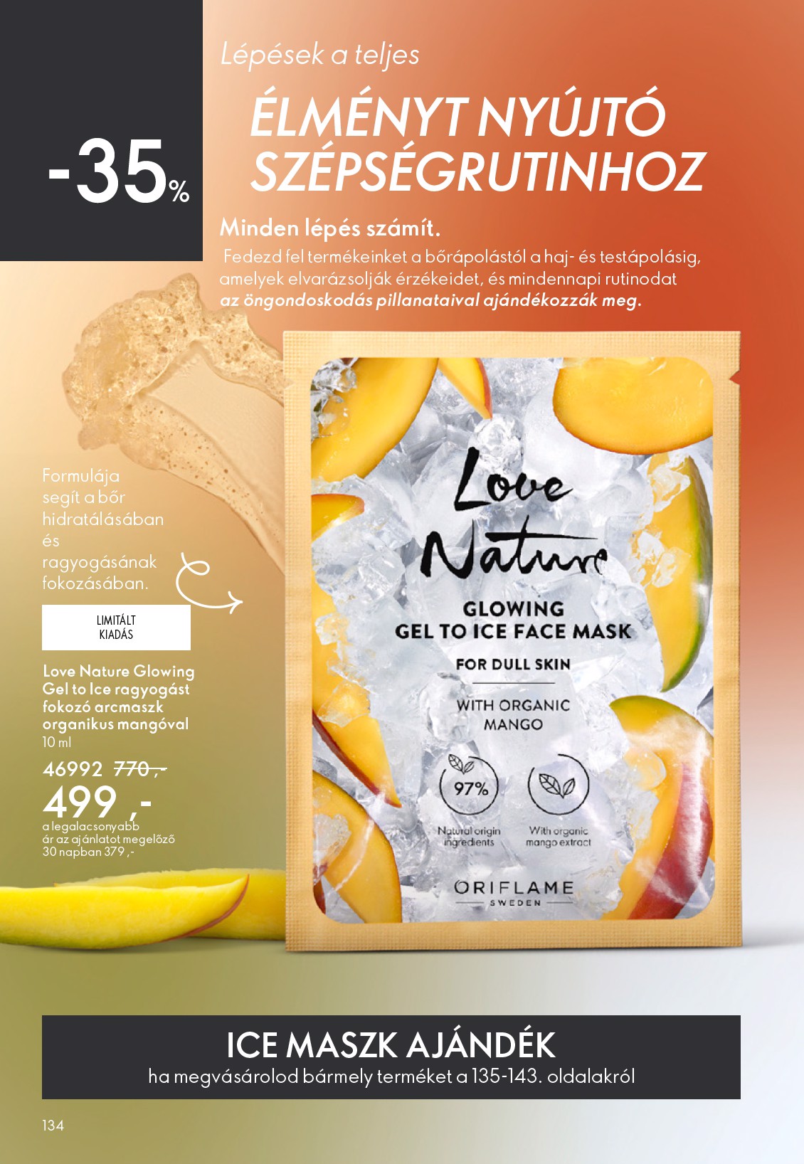oriflame - Aktuális Oriflame szórólap érvényes szerdától 2026.04.15.-től keddtől 2026.05.05.-ig - page: 134