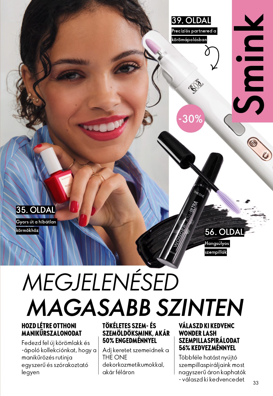 oriflame - Aktuális Oriflame szórólap érvényes szerdától 2026.04.15.-től keddtől 2026.05.05.-ig - page: 33