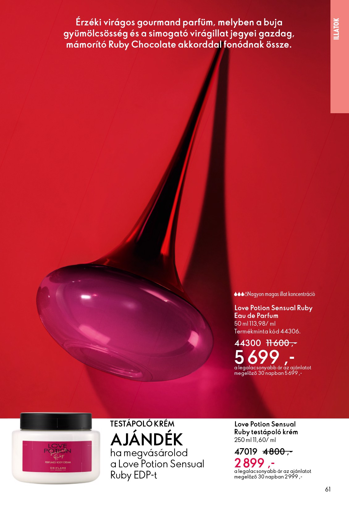 oriflame - Aktuális Oriflame szórólap érvényes szerdától 2026.04.15.-től keddtől 2026.05.05.-ig - page: 61
