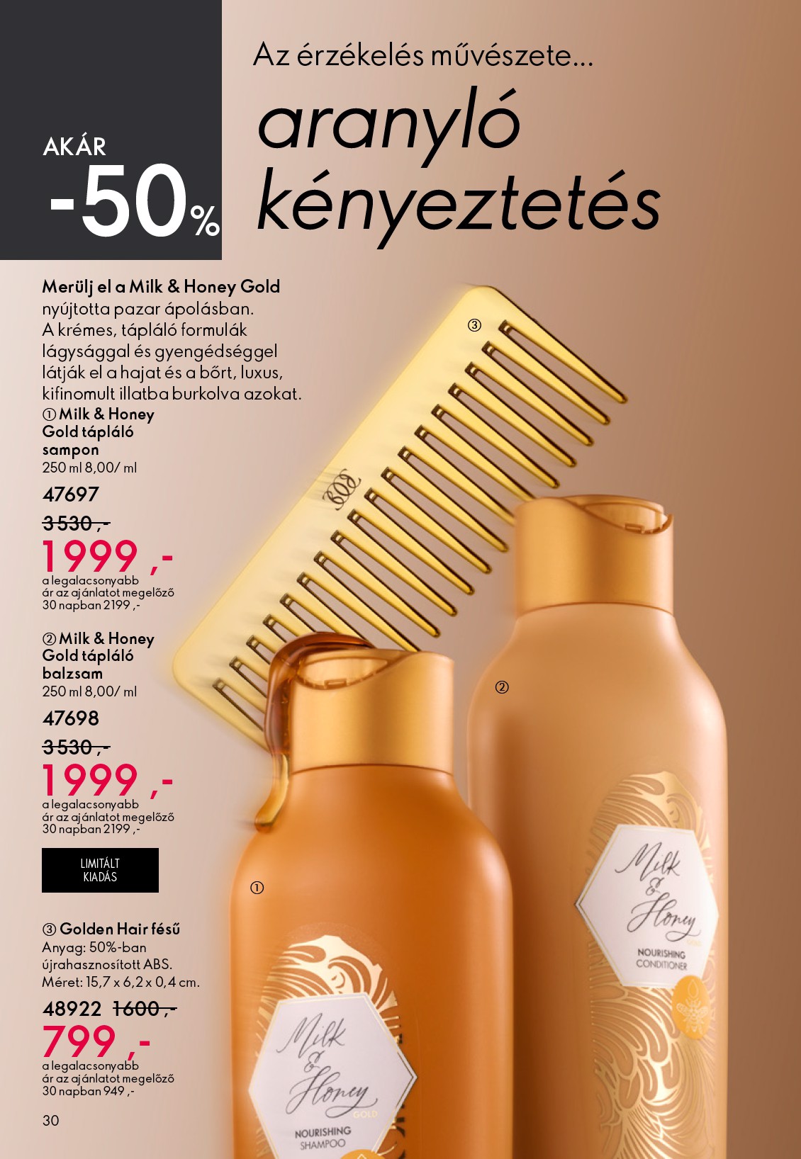 oriflame - Aktuális Oriflame szórólap érvényes szerdától 2026.04.15.-től keddtől 2026.05.05.-ig - page: 30