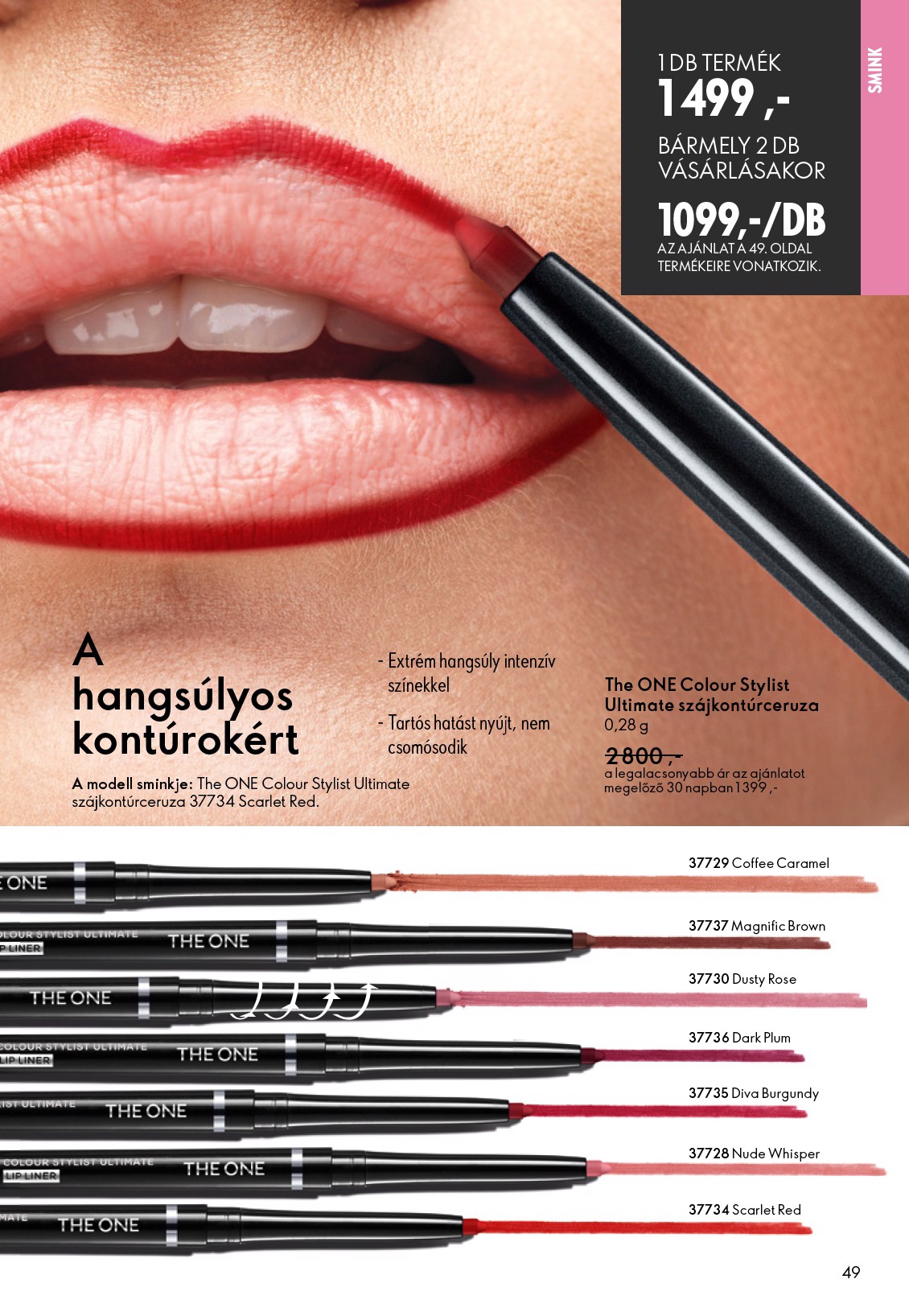 oriflame - Aktuális Oriflame szórólap érvényes szerdától 2026.04.15.-től keddtől 2026.05.05.-ig - page: 49