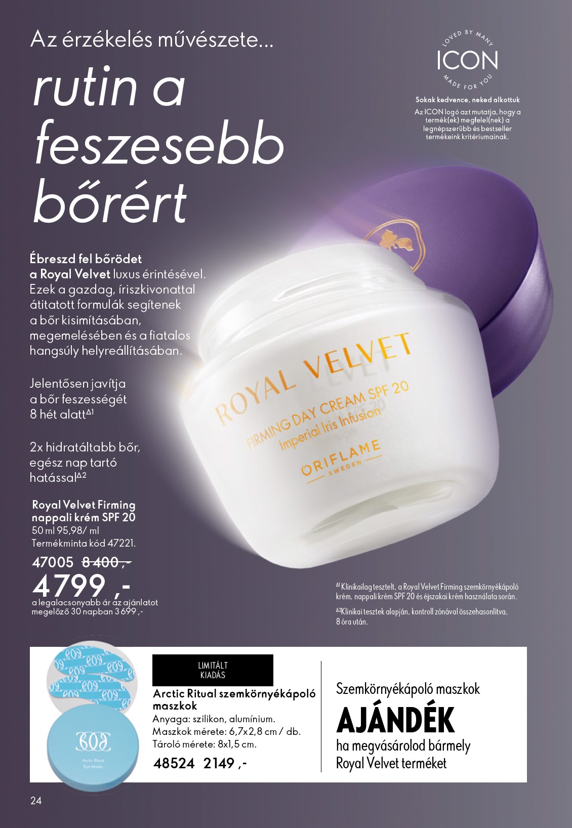 oriflame - Aktuális Oriflame szórólap érvényes szerdától 2026.04.15.-től keddtől 2026.05.05.-ig - page: 24