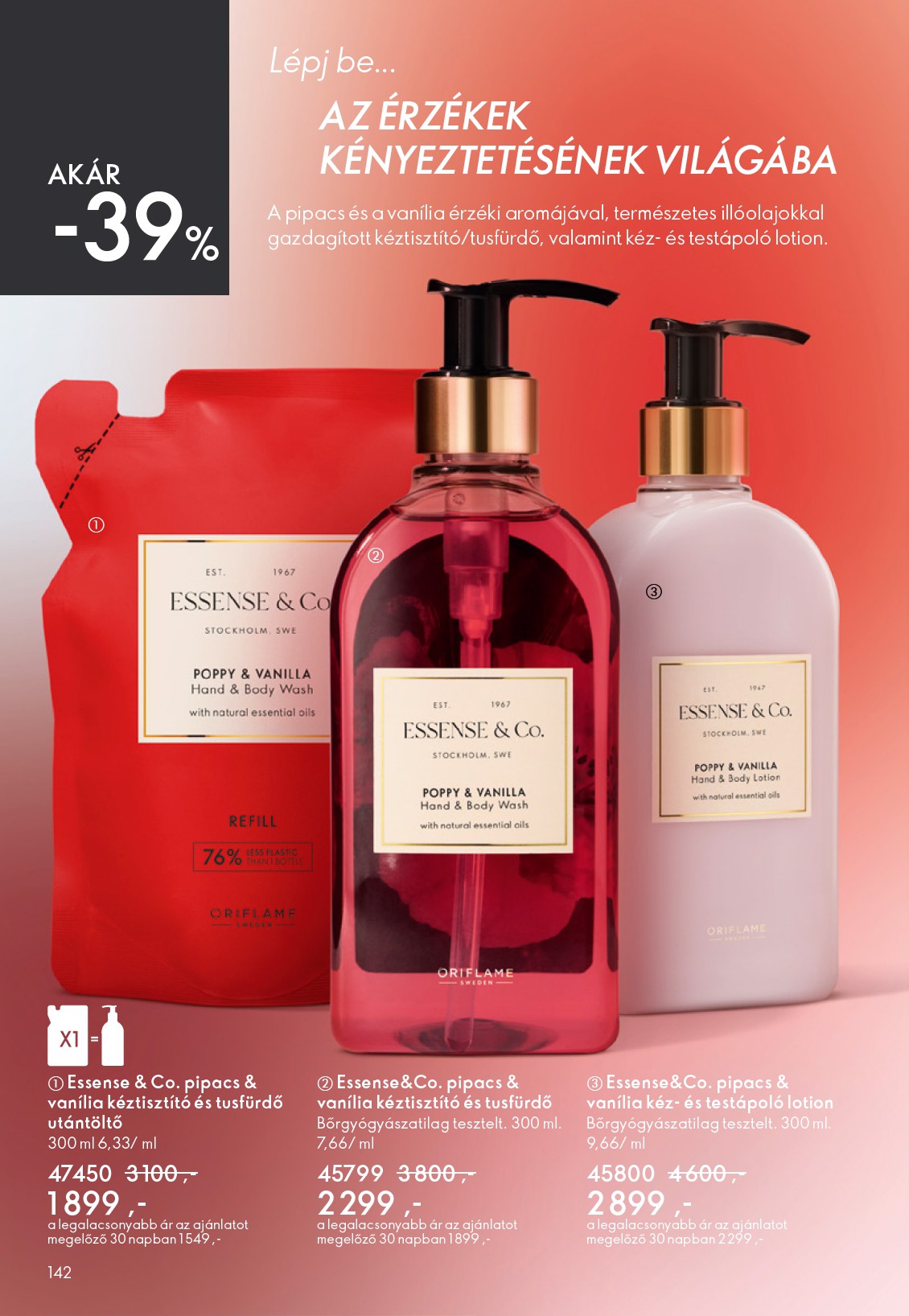 oriflame - Aktuális Oriflame szórólap érvényes szerdától 2026.04.15.-től keddtől 2026.05.05.-ig - page: 142