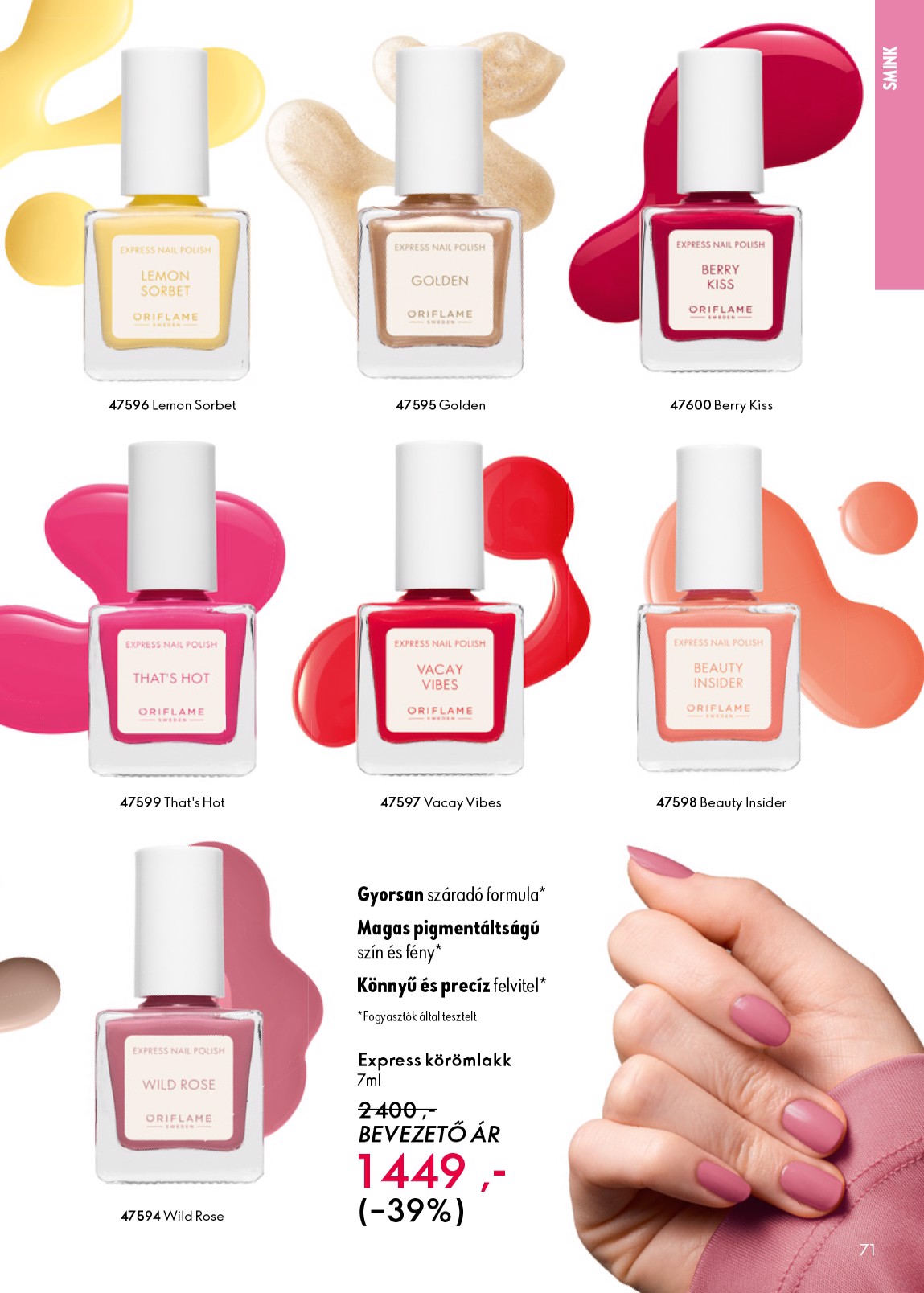 oriflame - Aktuális Oriflame szórólap érvényes szerdától 2026.05.06.-től keddtől 2026.05.26.-ig - page: 71