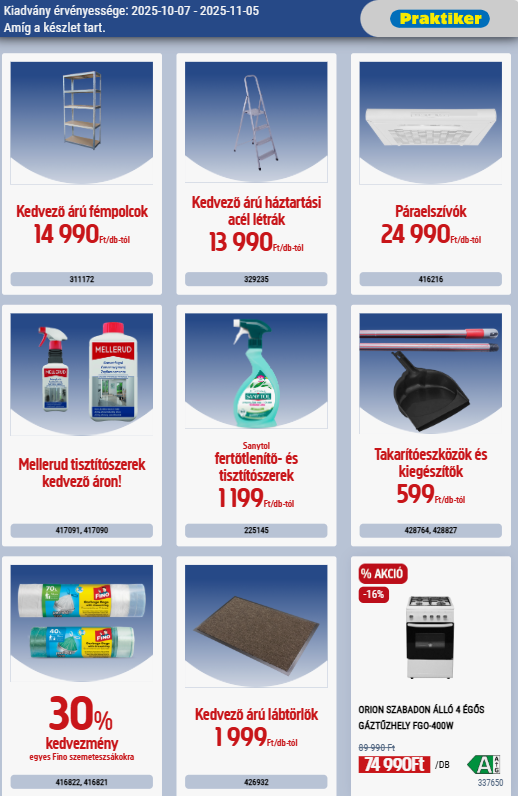 praktiker - Praktiker akciós újság, érvényes 10.07. - 11.05. - page: 15