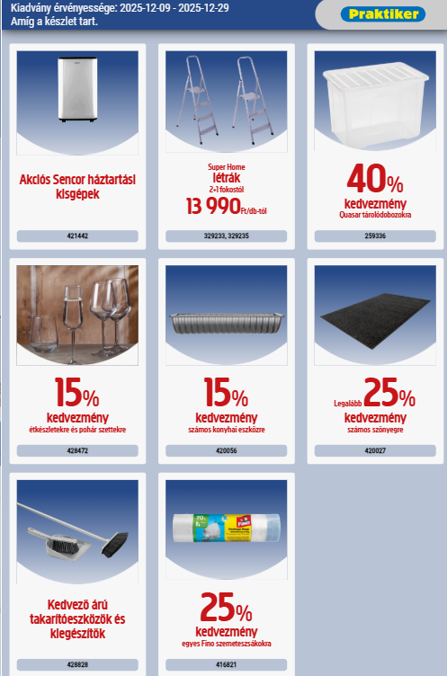 praktiker - Praktiker akciós újság, érvényes 12.09. - 12.29. - page: 13