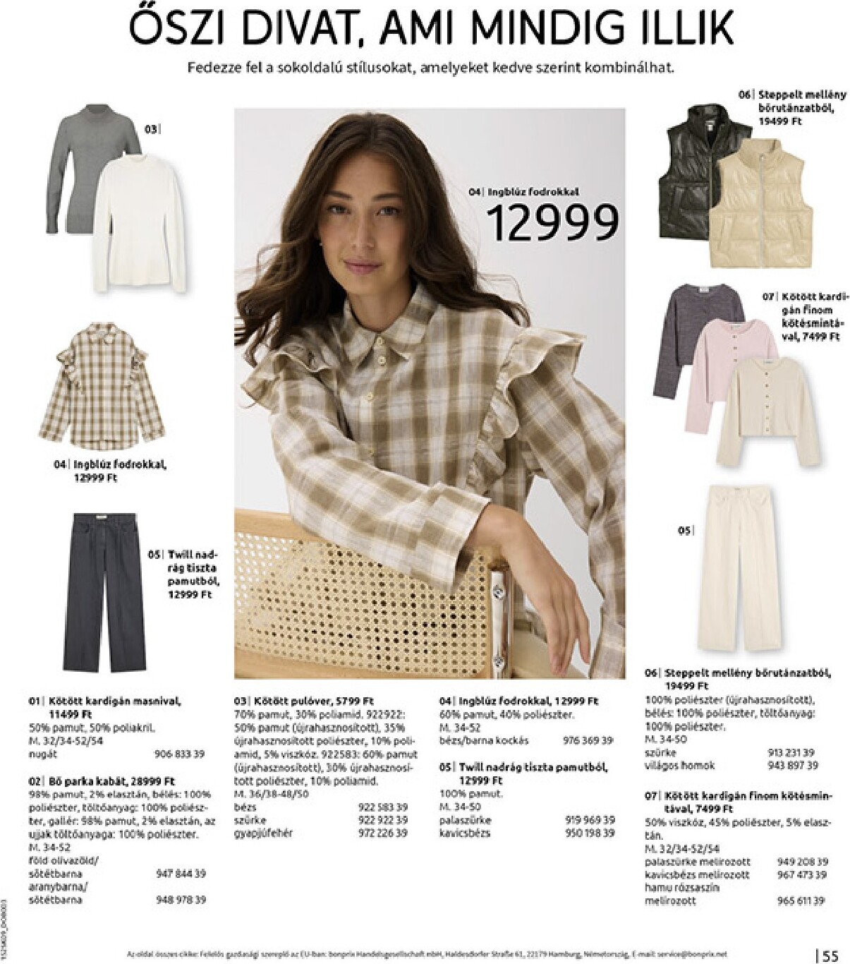 bonprix - Bonprix akciós újság, érvényes 09.24. - 11.03. - page: 57
