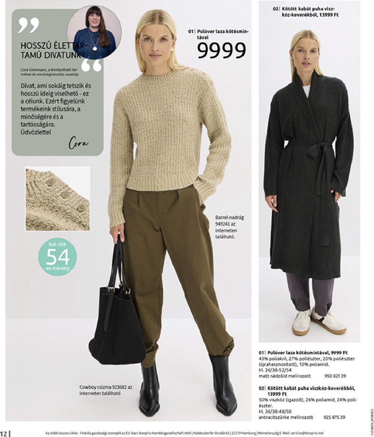 bonprix - Bonprix akciós újság, érvényes 09.24. - 11.03. - page: 14