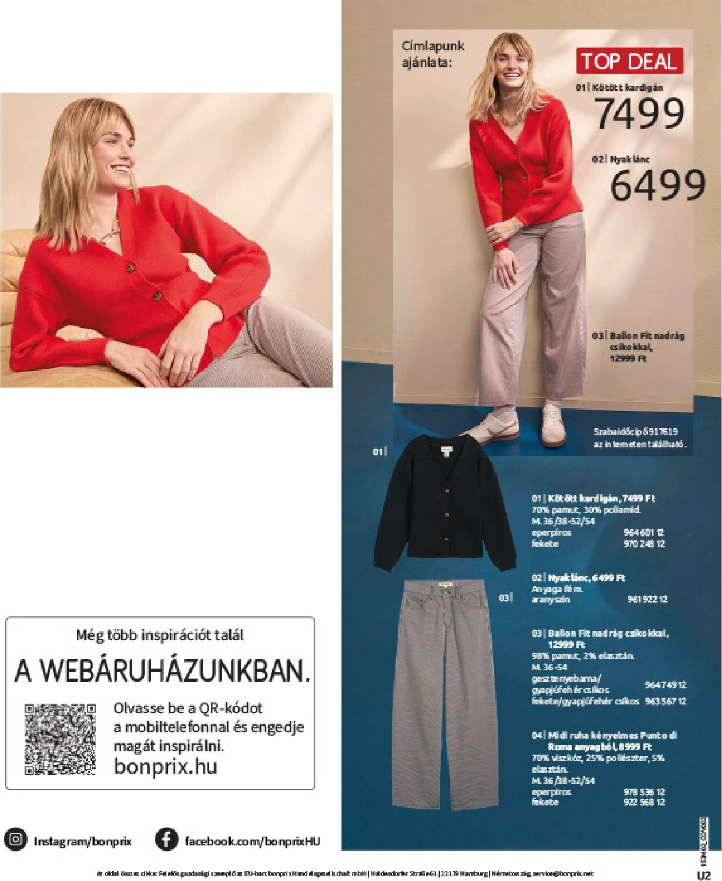 bonprix - Bonprix akciós újság, érvényes 2026.02.19. - 2026.03.09. - page: 2