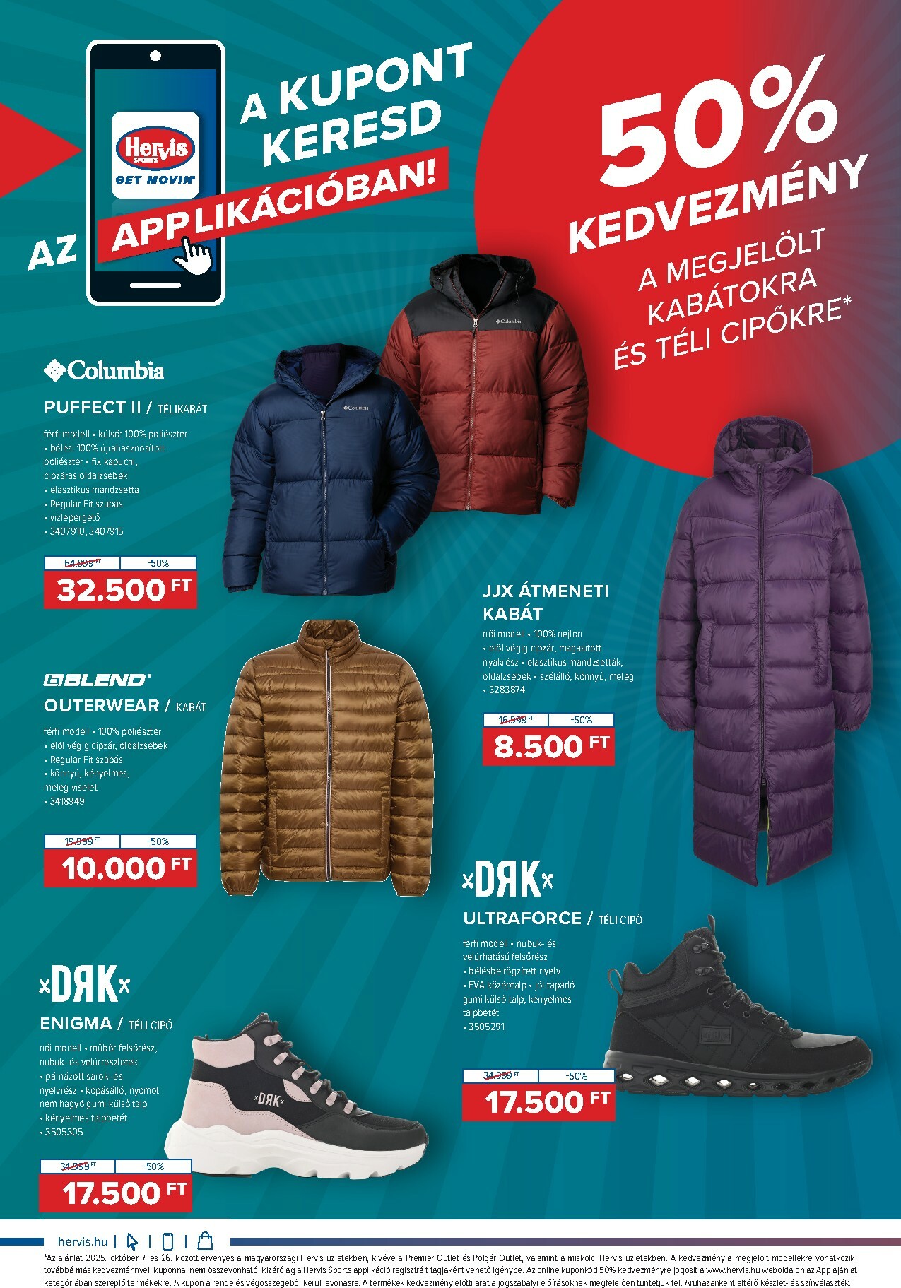 hervis - Hervis akciós újság, érvényes 10.07. - 10.26. - page: 2