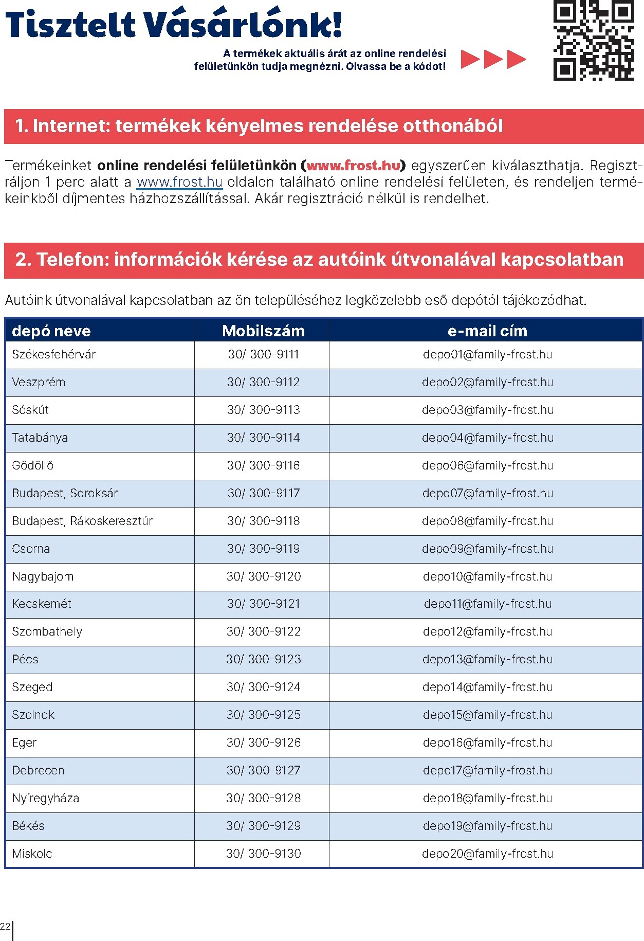 family-frost - Aktuális Family Frost - Katalógus szórólap érvényes szerdától 2026.04.01.-től csütörtöktől 2026.04.30.-ig - page: 22