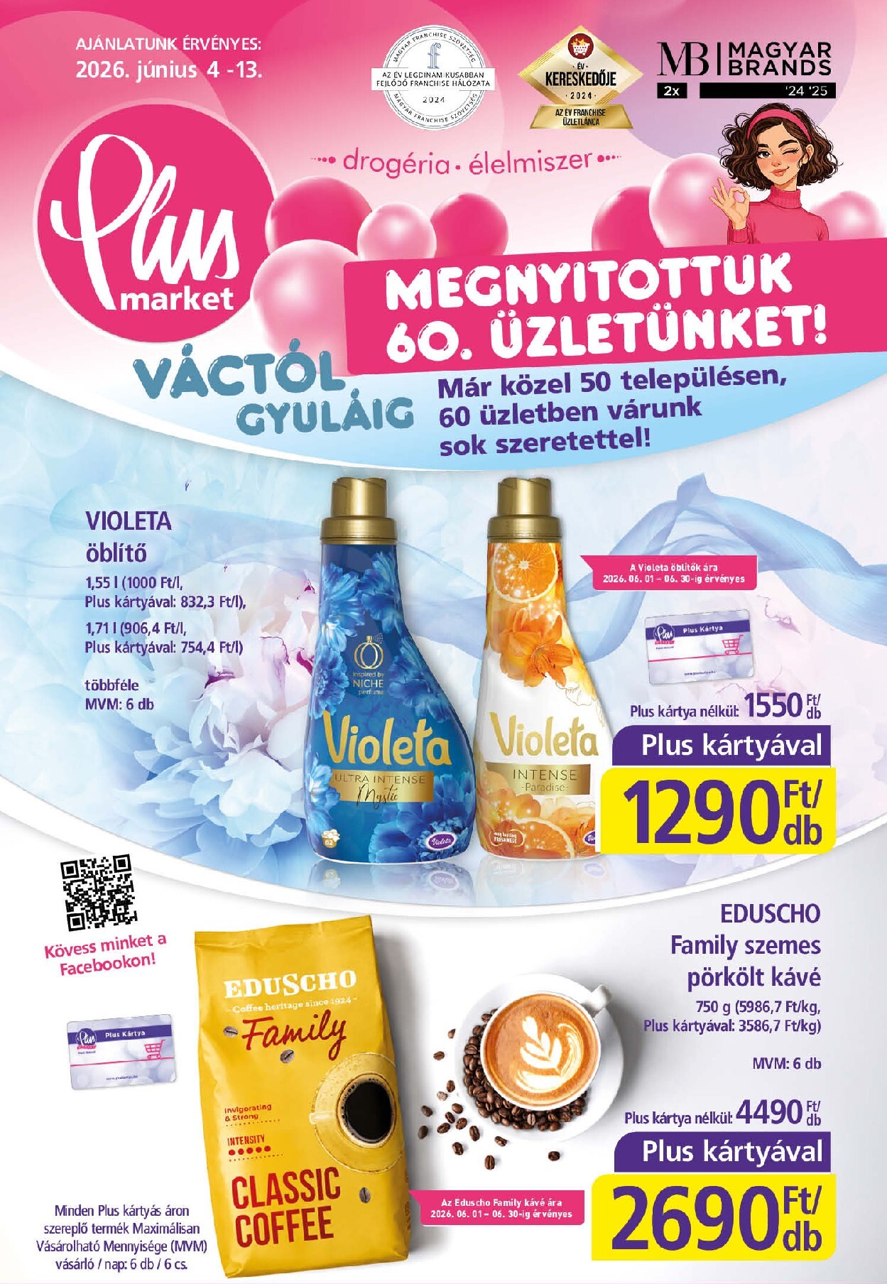 plus-market - Aktuális Plus Market szórólap érvényes csütörtöktől 2026.06.04.-től szombattól 2026.06.13.-ig