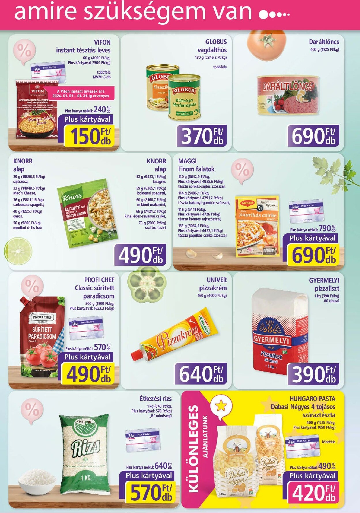 plus-market - Plus Market akciós újság, érvényes 01.08. - 01.17. - page: 5