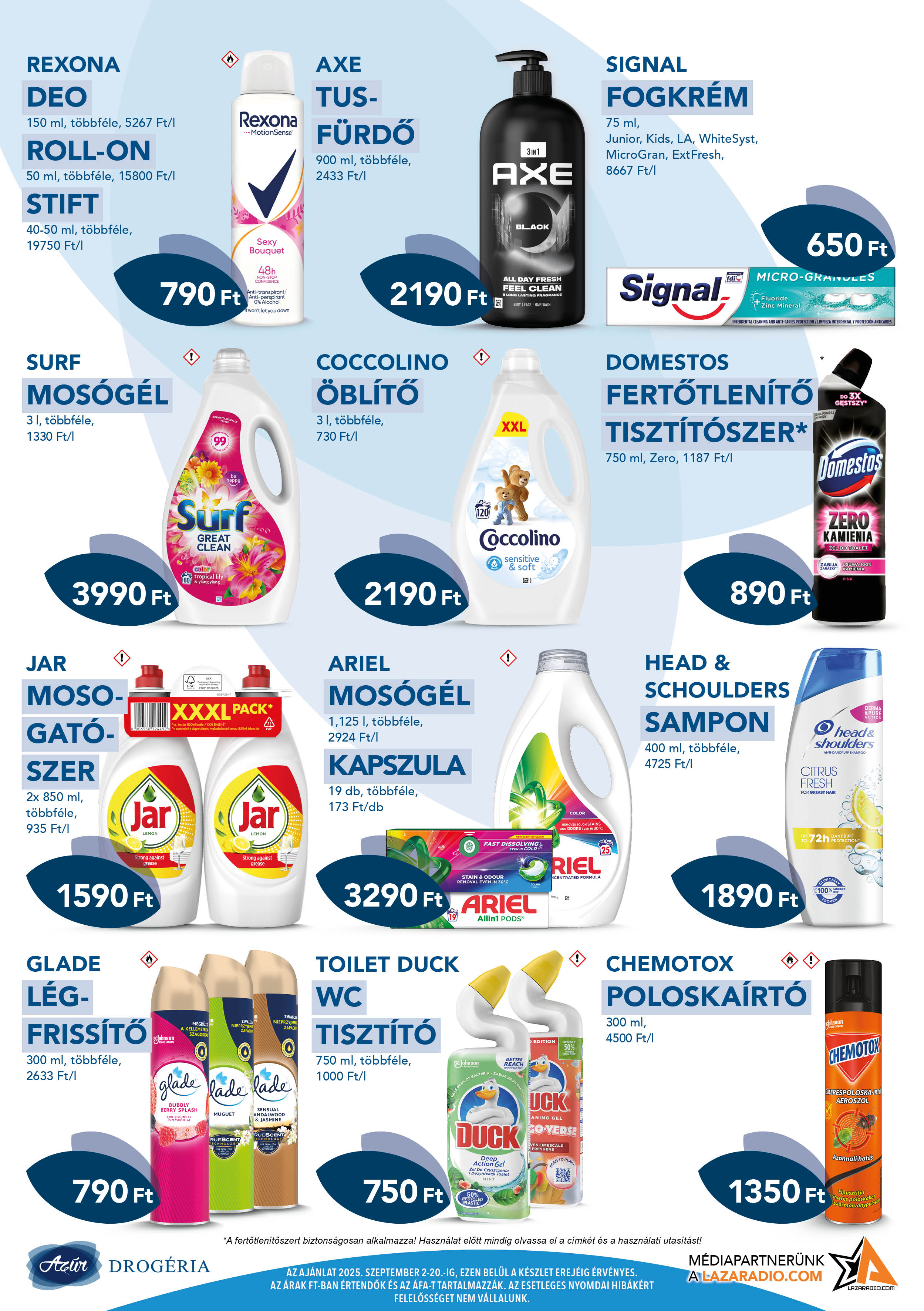 azur - Azúr akciós újság, érvényes 09.02. - 09.20. - page: 2