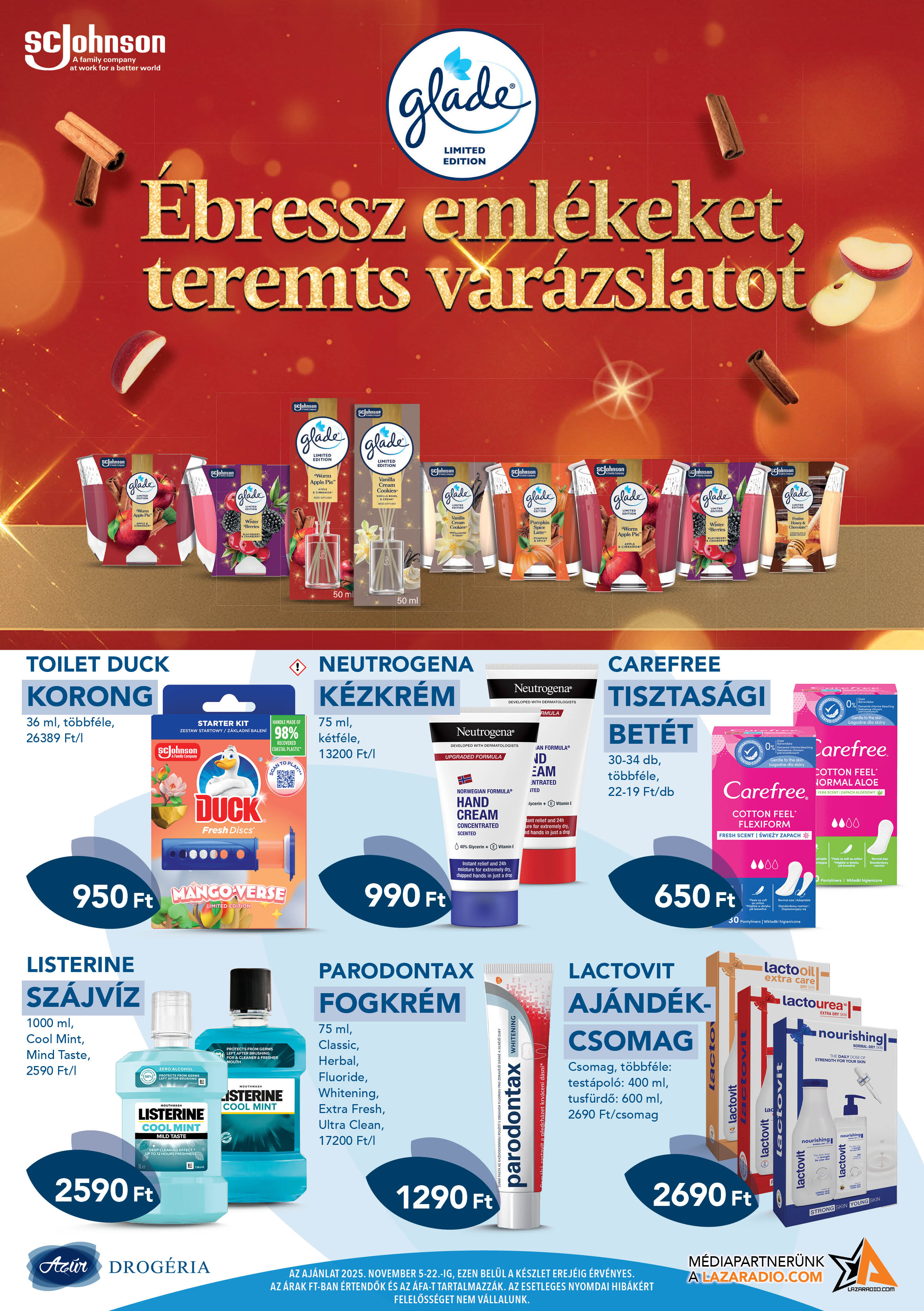 azur - Azúr akciós újság, érvényes 11.05. - 11.22. - page: 5