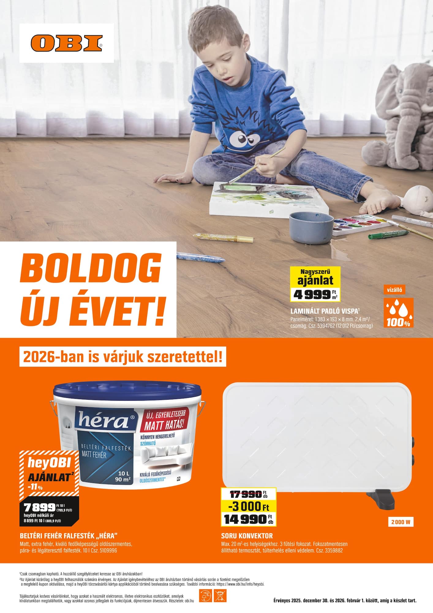 obi - OBI akciós újság, érvényes 12.30. - 02.01.