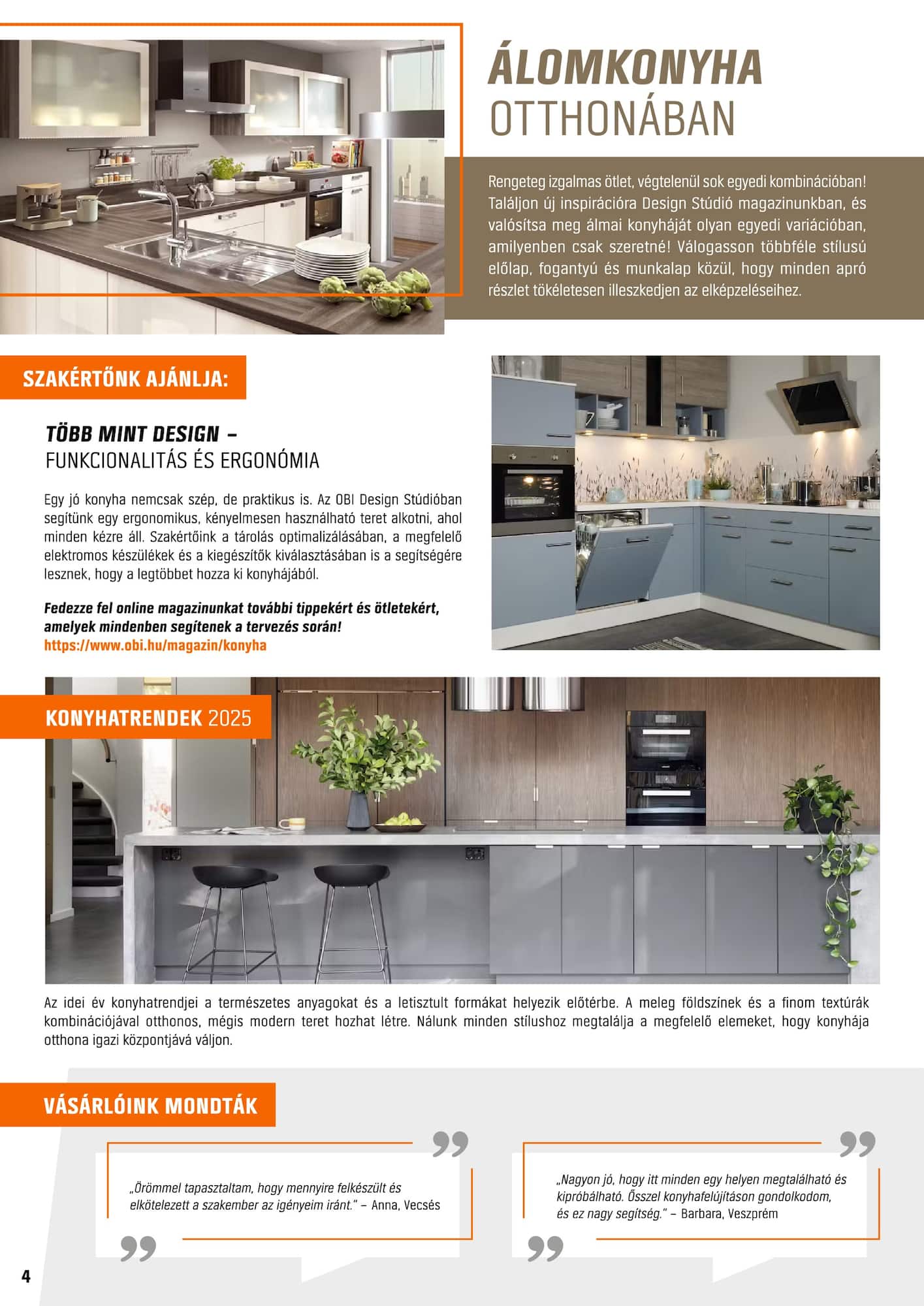 obi - OBI - Designstúdió magazin akciós újság, érvényes 01.08. - 12.31. - page: 4