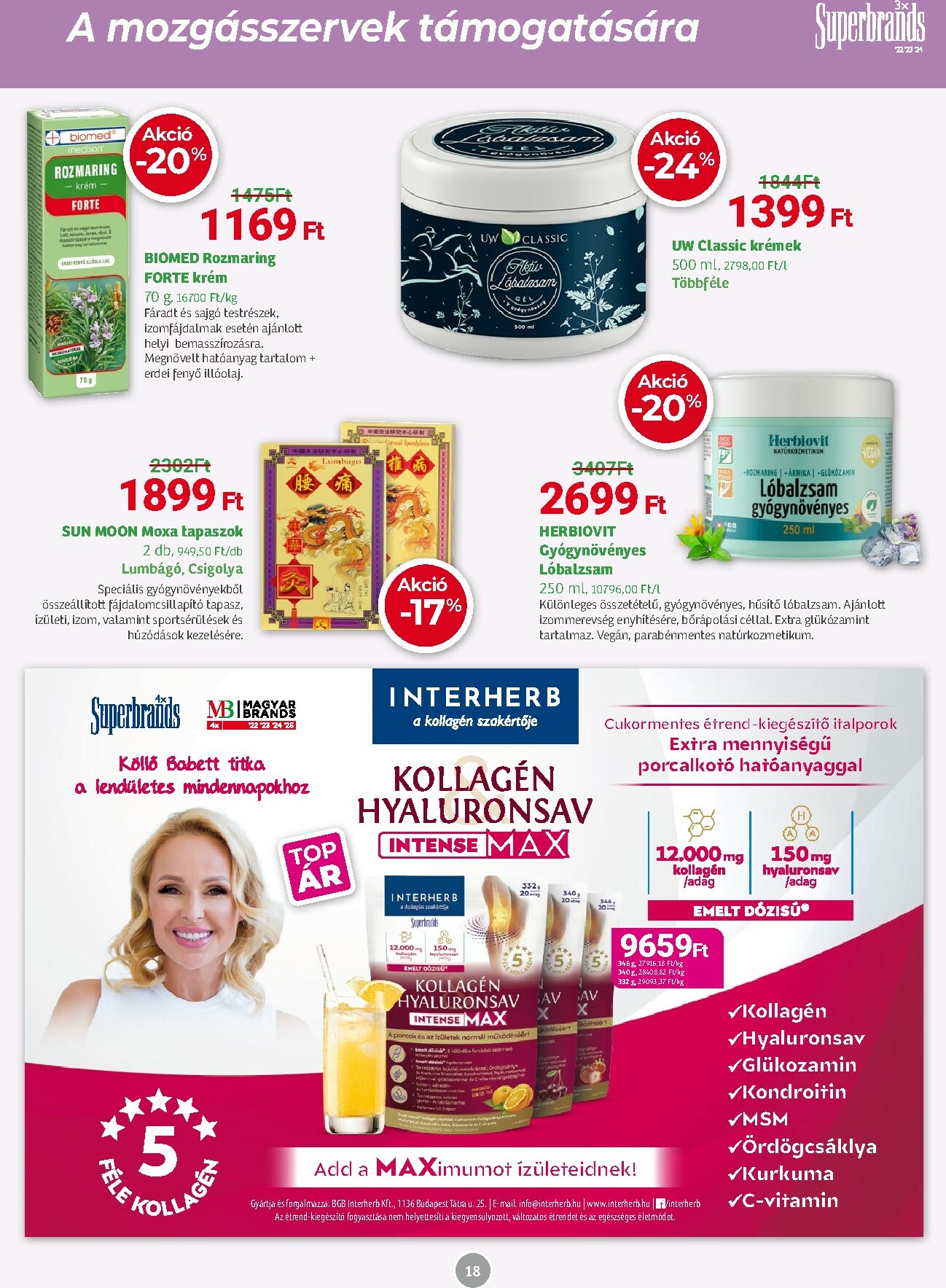 herbahaz - Herbaház akciós újság, érvényes 11.03. - 11.30. - page: 18