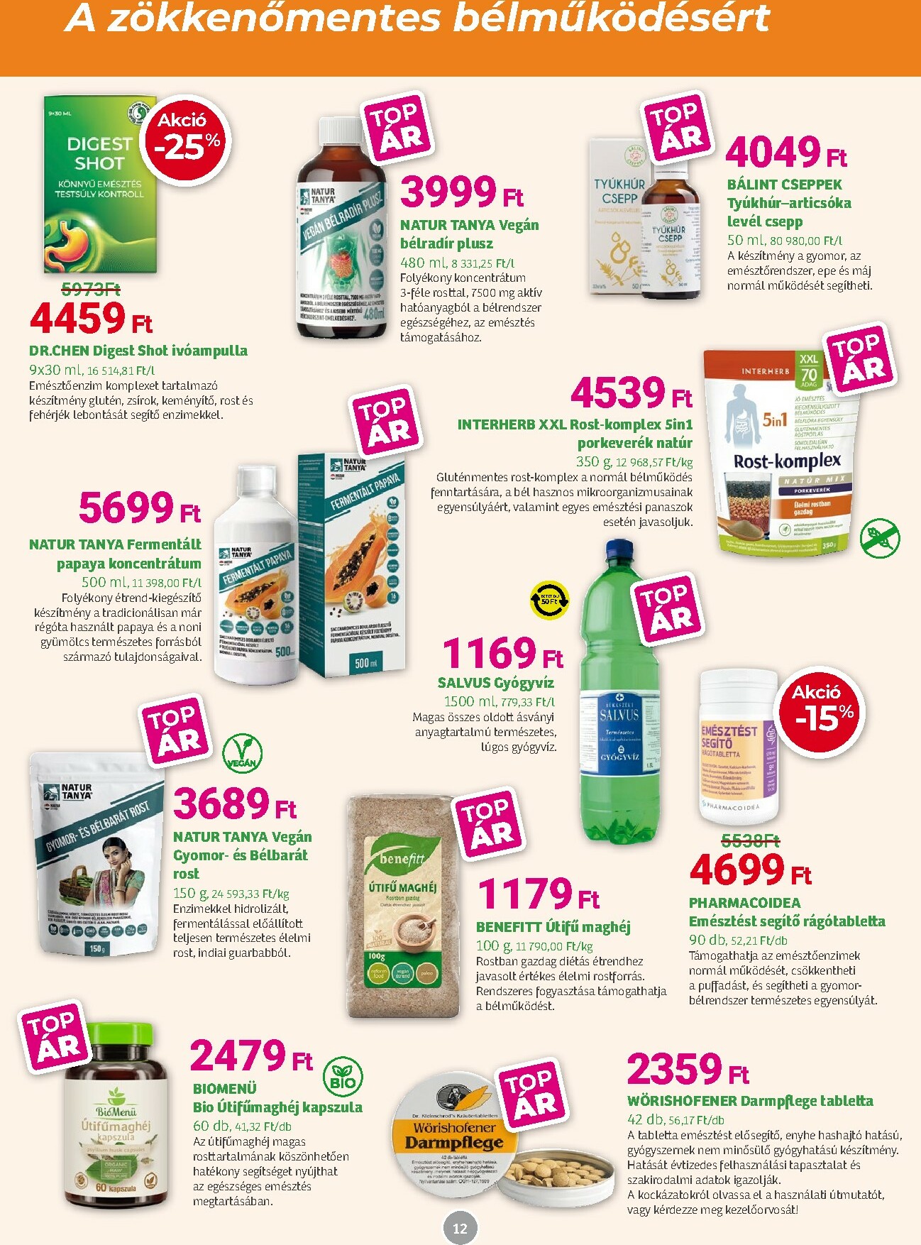herbahaz - Herbaház akciós újság, érvényes 01.05. - 02.01. - page: 12