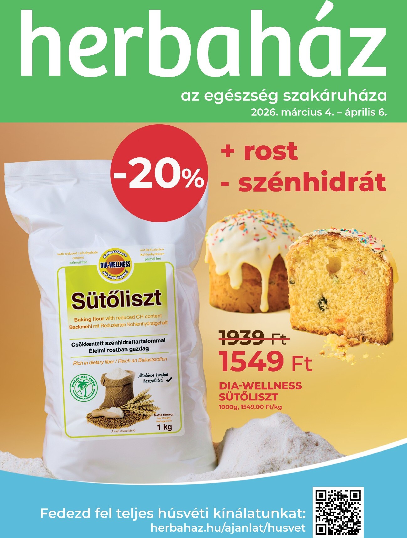 herbahaz - Herbaház akciós újság, érvényes 2026.03.04. - 2026.04.06.