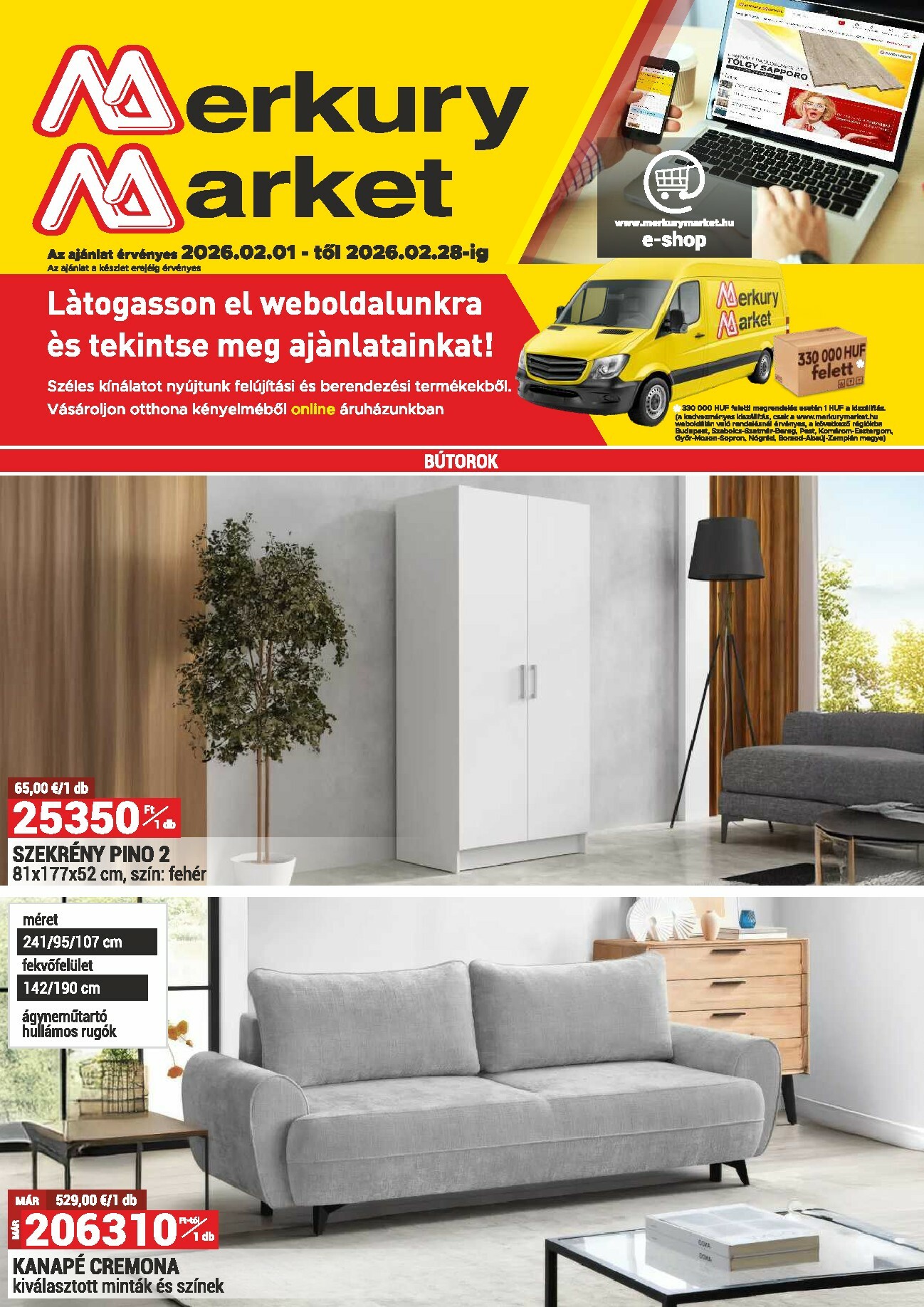 merkury-market - MerkuryMarket akciós újság, érvényes 2026.02.01. - 2026.02.28.
