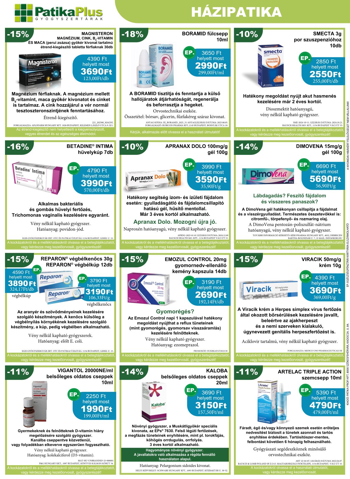 patikaplus - PatikaPlus akciós újság, érvényes 09.01. - 09.30. - page: 2