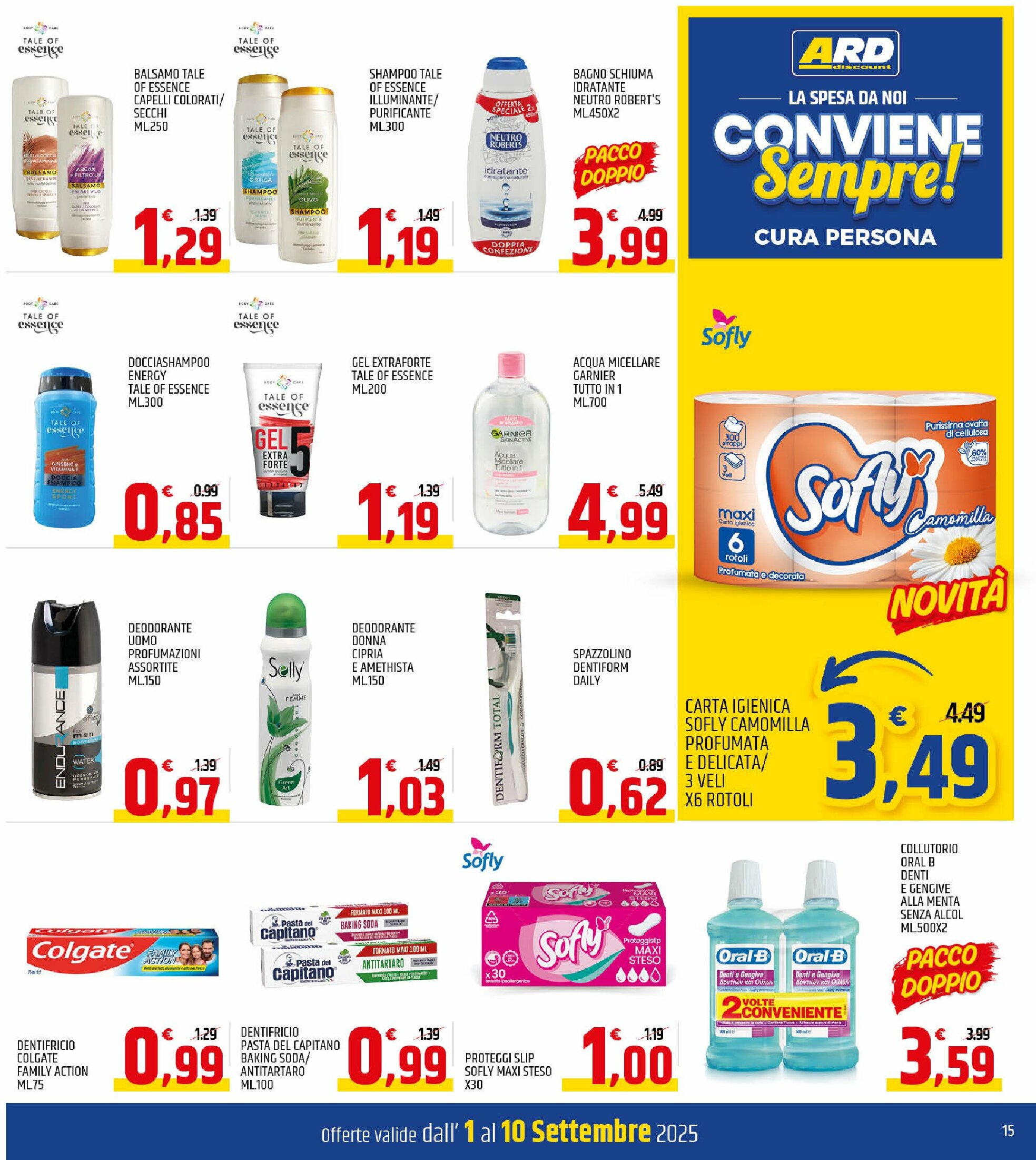 ard-discount - Volantino Ard Discount valido dal 01/09 al 10/09 - page: 15