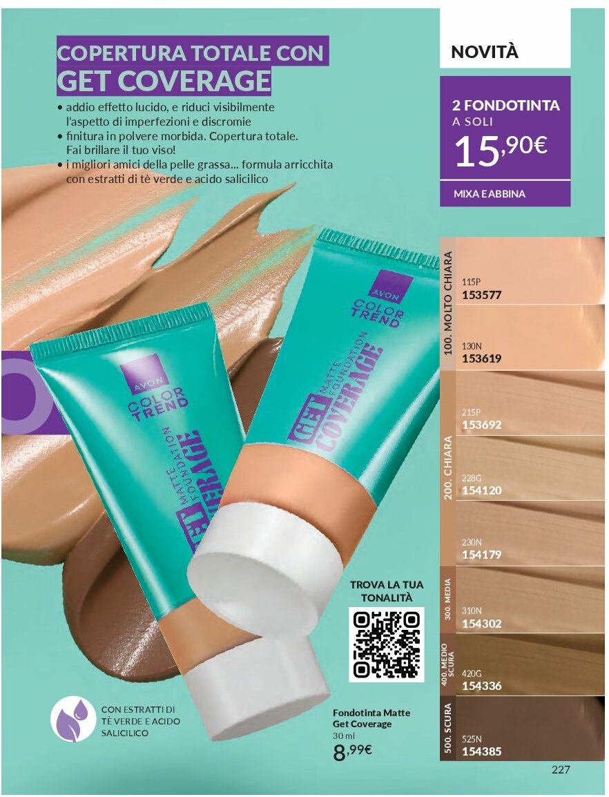 avon - Volantino Avon valido dal 01/09 al 30/09 - page: 227