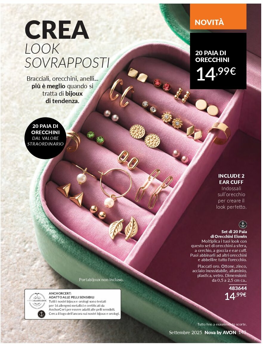 avon - Volantino Avon valido dal 01/09 al 30/09 - page: 143