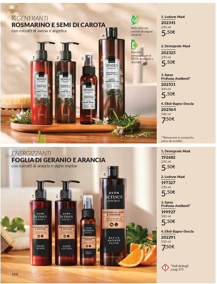 avon - Volantino Avon valido dal 01/09 al 30/09 - page: 194