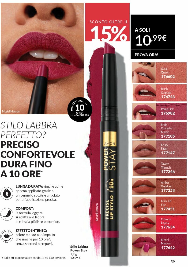 avon - Volantino Avon valido dal 01/09 al 30/09 - page: 59