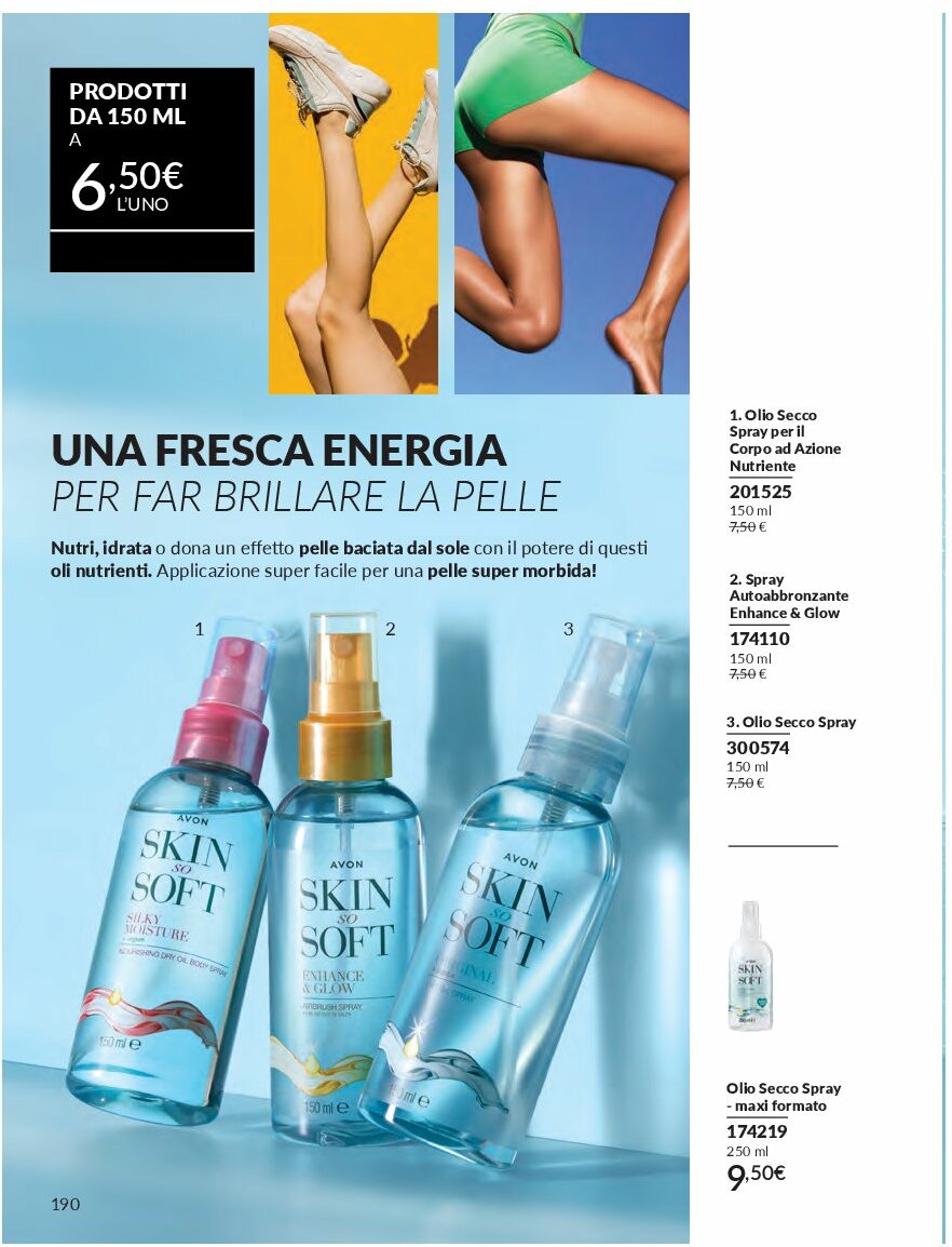 avon - Volantino Avon valido dal 01/09 al 30/09 - page: 190