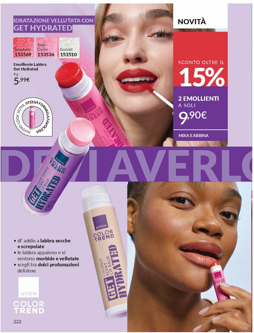avon - Volantino Avon valido dal 01/09 al 30/09 - page: 222