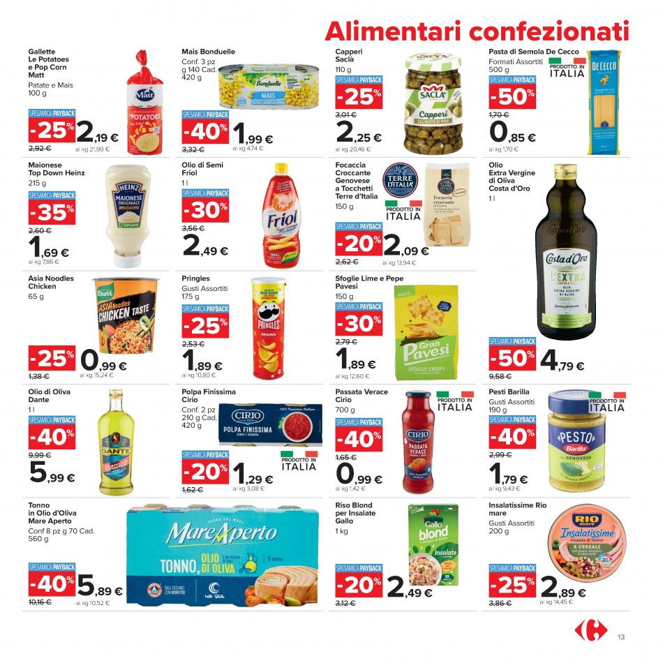 carrefour-market - Volantino Carrefour Market - Sconti fino al 50% valido dal 21/08 al 04/09 - page: 13