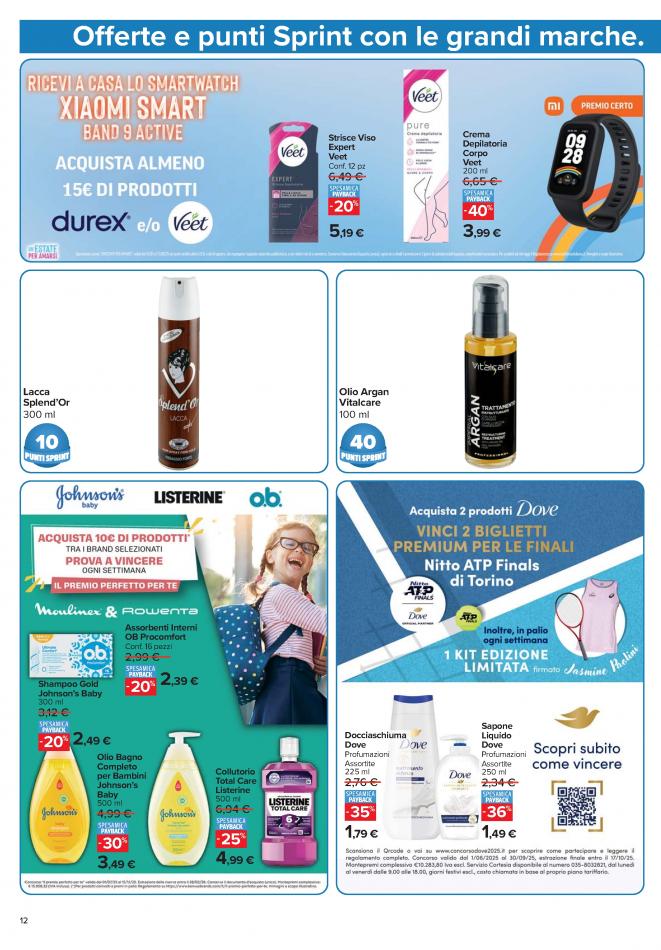 carrefour-market - Volantino Carrefour Market - Punti Sprint Payback valido dal 21/08 al 04/09 - page: 12