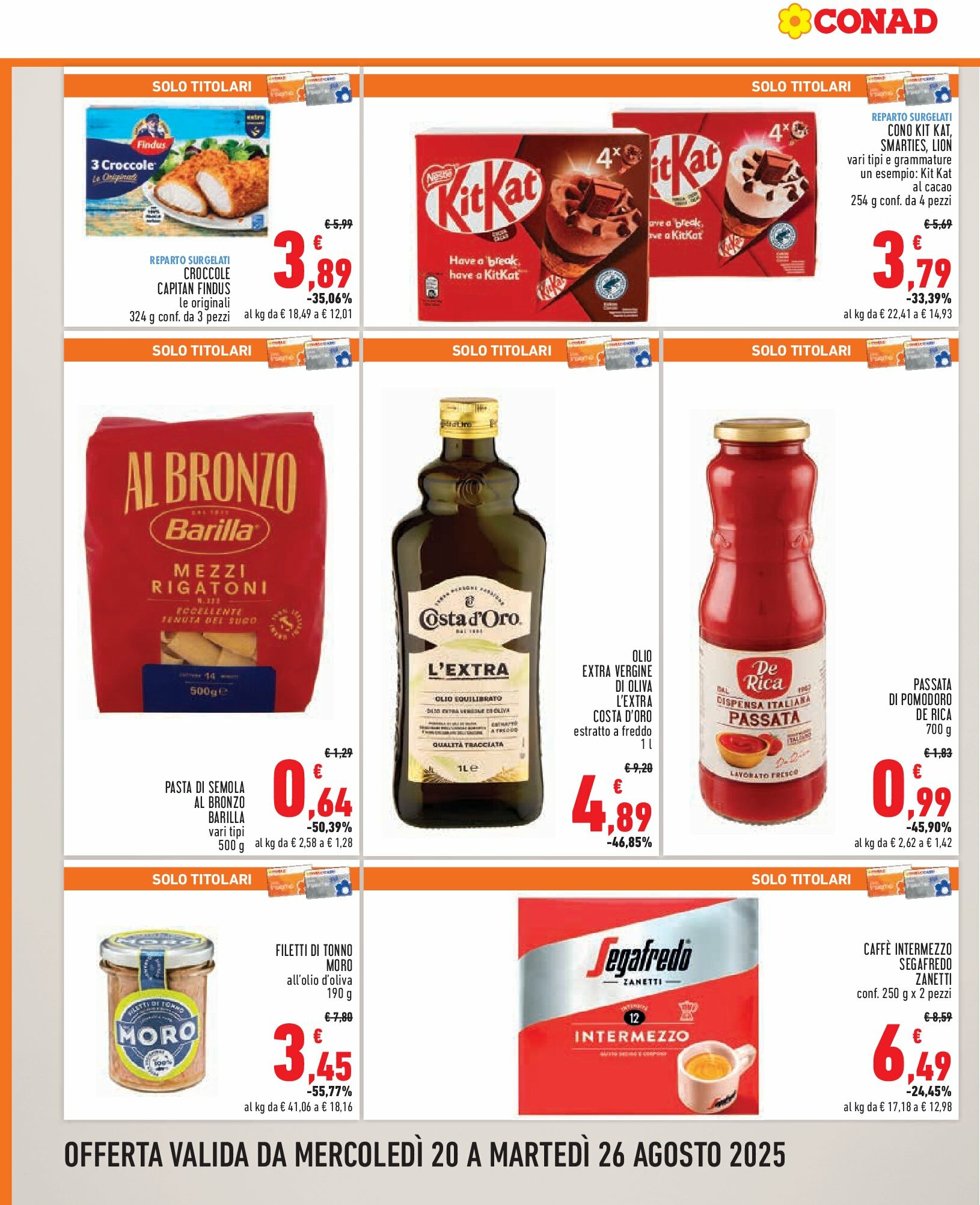 conad-city - Volantino Conad City - Convenienza Piú valido dal 20/08 al 26/08 - page: 6