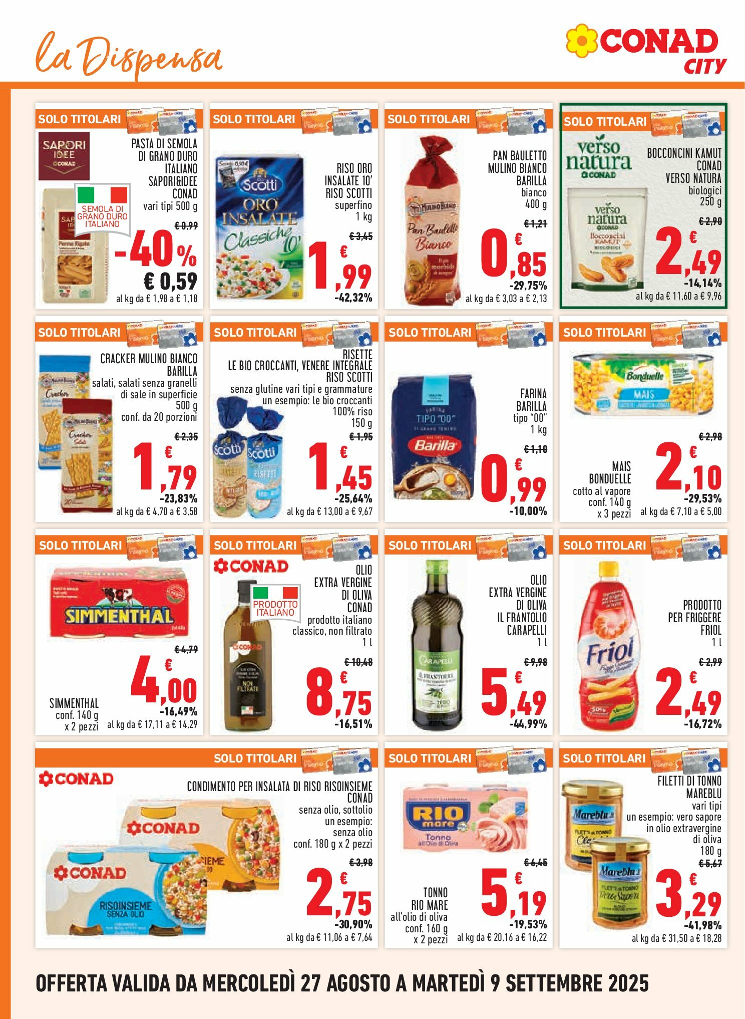 conad-city - Volantino Conad City valido dal 27/08 al 09/09 - page: 10