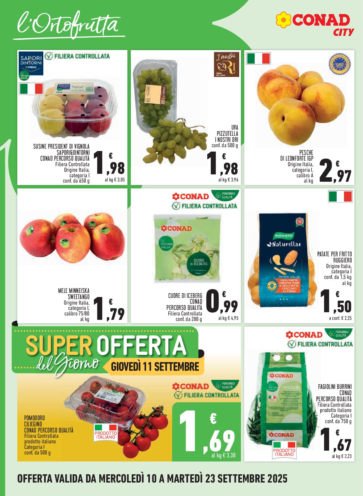 conad-city - Volantino Conad City valido dal 10/09 al 23/09 - page: 4