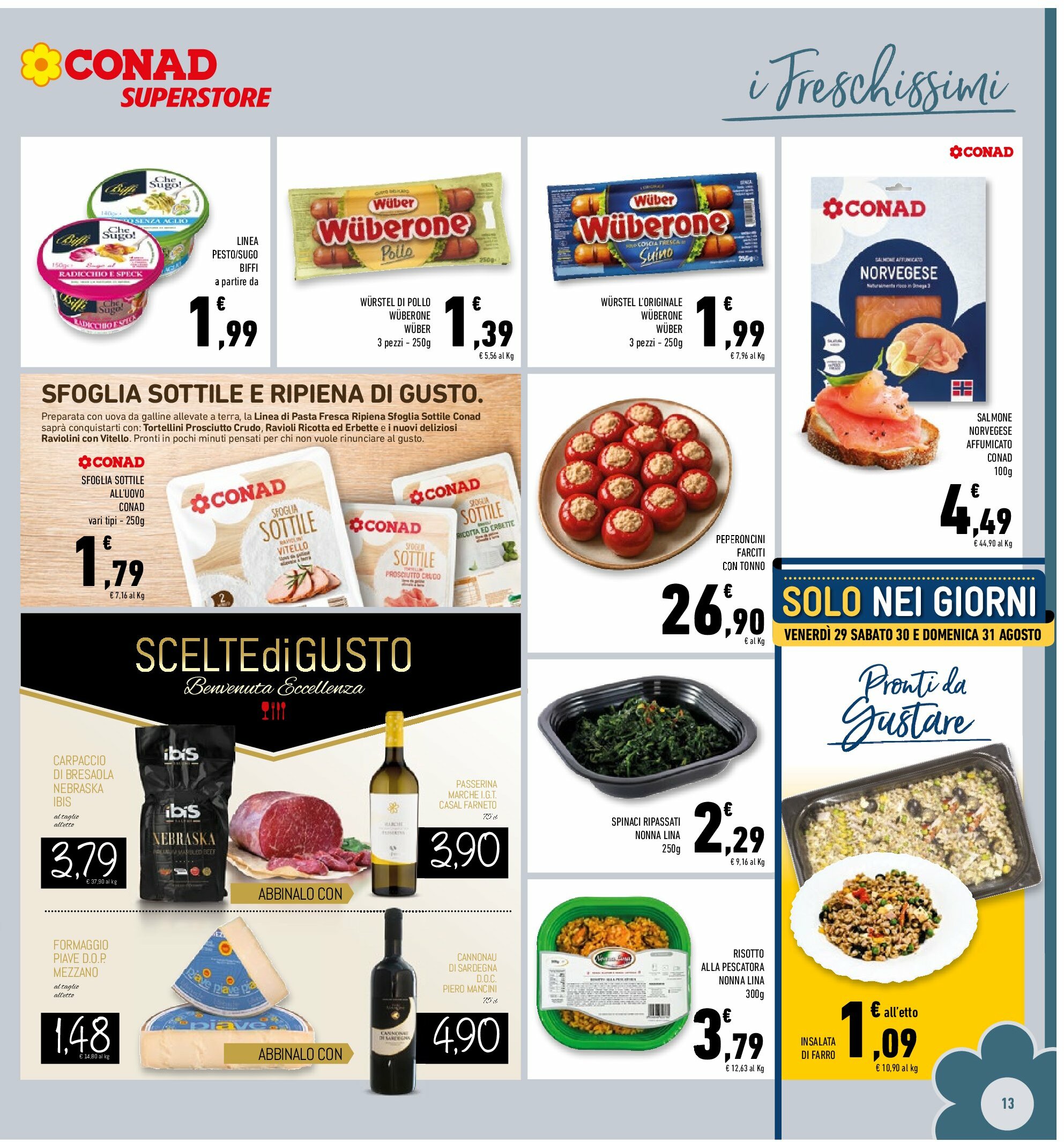 conad-superstore - Volantino Conad Superstore valido dal 27/08 al 07/09 - page: 13