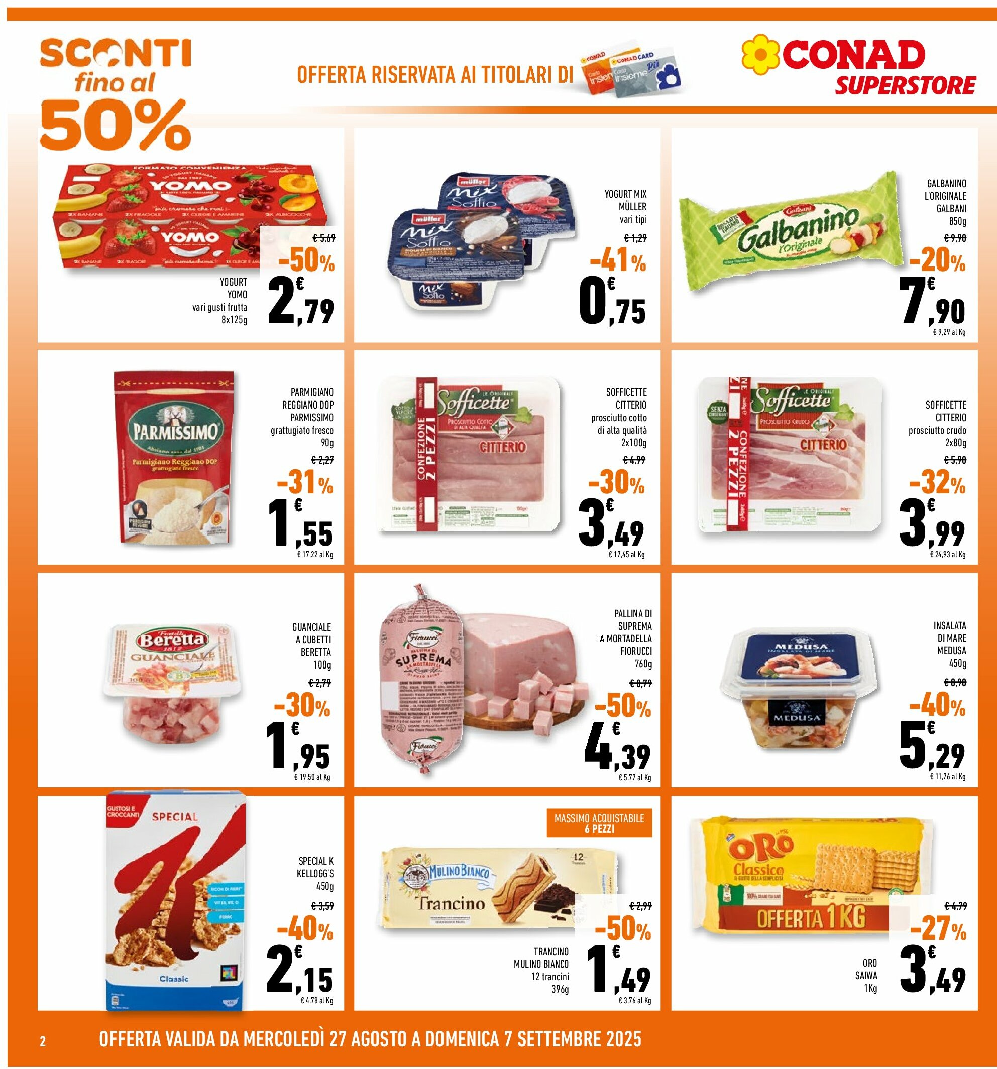 conad-superstore - Volantino Conad Superstore valido dal 27/08 al 07/09 - page: 2