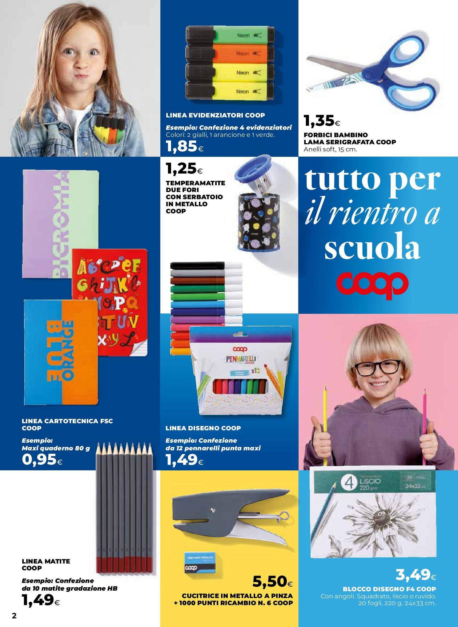 coop-firenze - Volantino Coop Firenze - Scuola per tutti! valido dal 14/08 al 24/09 - page: 2