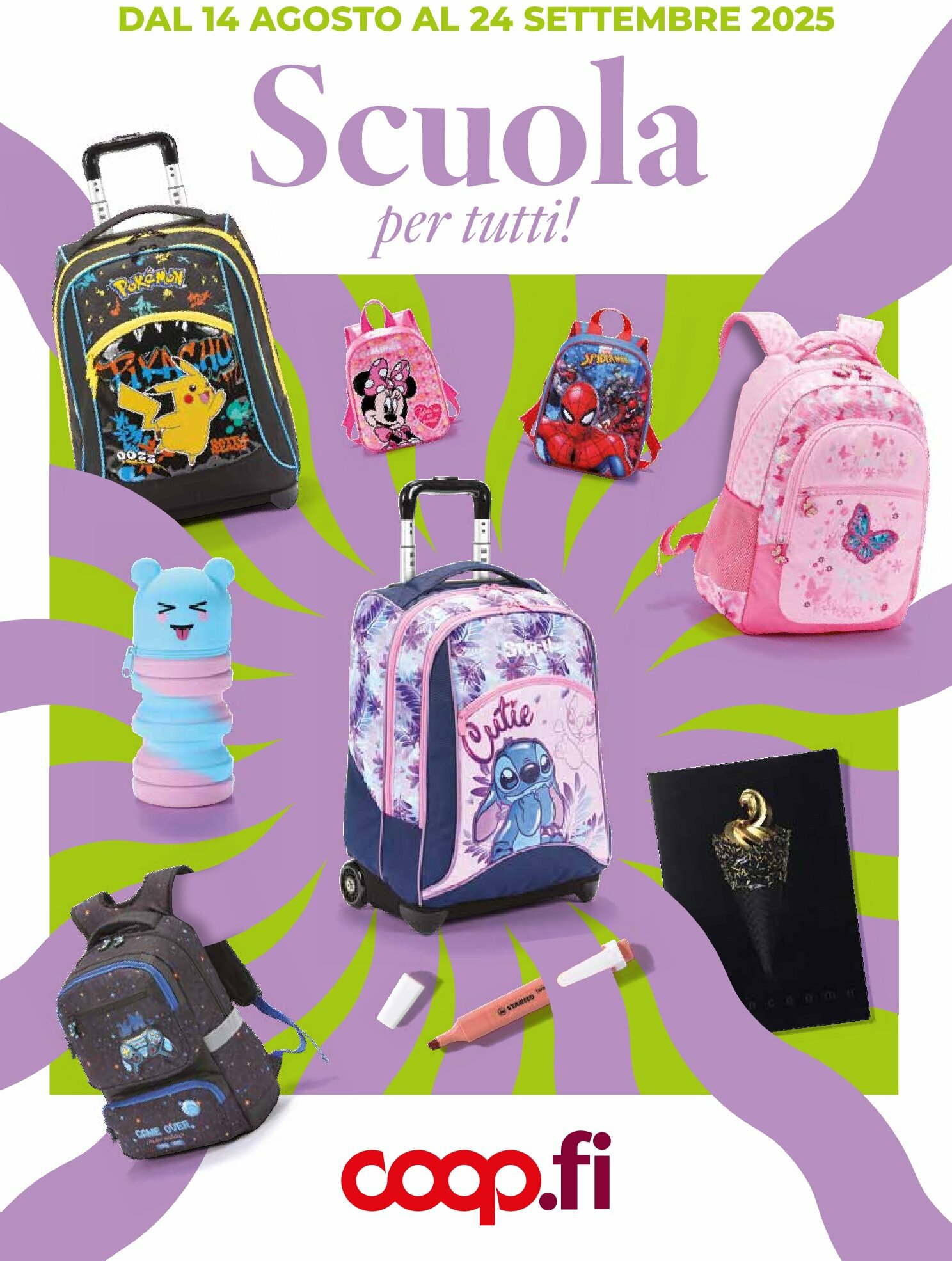 coop-firenze - Volantino Coop Firenze - Scuola per tutti! valido dal 14/08 al 24/09
